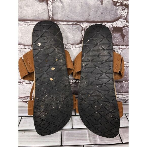 MINNETONKA Daisy Brown Fringe Suede Leather Slides Sandals Women Sz 10M US/41EU - Picture 11 of 16